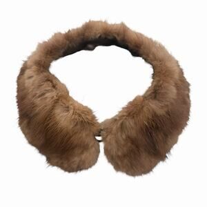 Vintage 1950’s Pretty Mink Fur Peter Pan Collar